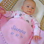 Personalised Harlequin Trim Blanket In Three Sizes, thumbnail 8 of 12