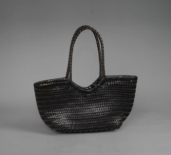 Beach Holiday Genuine Leather Tote Bag For Her, 6 of 12