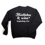 Mistletoe And Wine Sweatshirt, thumbnail 3 of 3