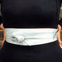 Ox Blood Leather Waist Cincher Belt One Size, thumbnail 6 of 10