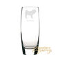 Personalised Shar Pei Dog Engraved Glas, thumbnail 2 of 6