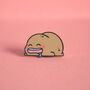 Sleeping Potato Enamel Pin, thumbnail 6 of 6