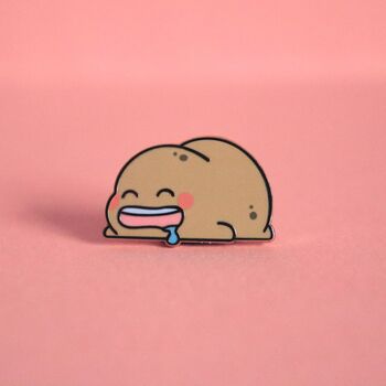 Sleeping Potato Enamel Pin, 6 of 6