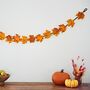 Felt Autumn Leaves Garland, thumbnail 2 of 3