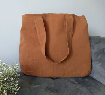 Linen Tote Shopping Bag, 6 of 12