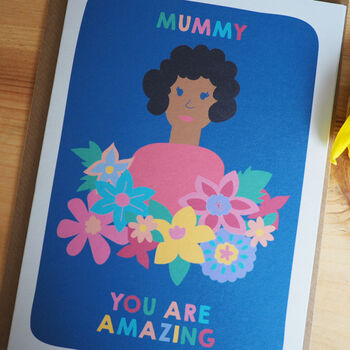 Personalised Mother's Day Portrait Card, 3 of 6