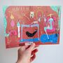 Cats Lover Cat Lady Birthday Greeting Card, thumbnail 2 of 5