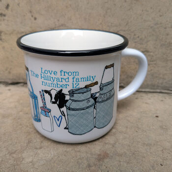 Personalised Thank You Milkman Mug, 4 of 8