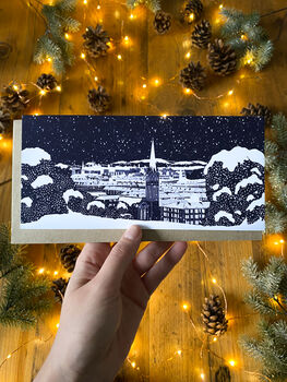Glasgow Inspired Illustrated Festive Christmas Cards, 4 of 12