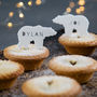 Personalised Arctic Animal Mince Pie Toppers, thumbnail 2 of 2