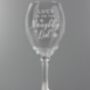 Personalised I'm On The Naughty List Wine Glass, thumbnail 4 of 4