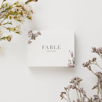 Gold Nightshade Huggie Earrings, 6 of 8