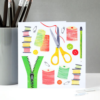 Sewing Kit Blank Card, 10 of 10