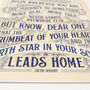 'North Star In Your Soul' Hand Lettered Print, thumbnail 5 of 8