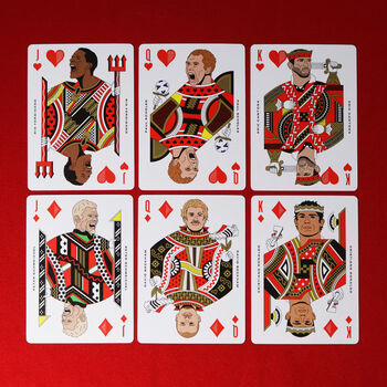 Man United Playing Cards, 5 of 12