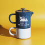 Personalised Cafetiere And Cup Set For One, thumbnail 2 of 4
