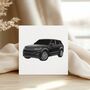 Range Rover – Luxury Suv Greeting Card Illustration, thumbnail 3 of 7