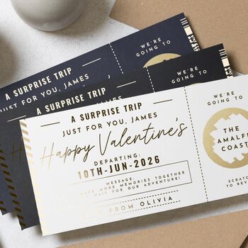 Valentines Scratch Voucher For Surprise Trip, 3 of 9
