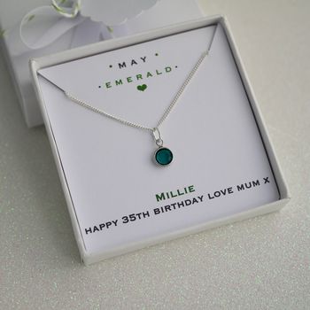 Personalised Birthstone Necklace, 12 of 12