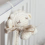 Personalised Baby Angel Wings Teddy Bear Decoration, thumbnail 7 of 12