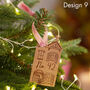 Personalised Wooden House Decoration, thumbnail 8 of 9