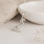 Personalised Sterling Silver And Gold Unicorn Necklace, thumbnail 3 of 10