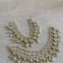 Gold Plated Pearl Indian Ear Chains/Kaan Chain, thumbnail 5 of 6