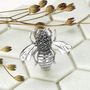 Sterling Silver Bee Brooch, thumbnail 1 of 4