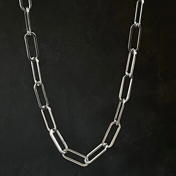 Cable Chain Stainless Steel Necklace, 2 of 5