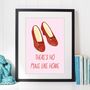 There's No Place Like Home Graphic Art Print, thumbnail 1 of 3