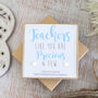 Teachers Like You Sterling Silver Earrings, thumbnail 1 of 4