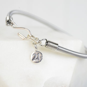 Recycled Bass Guitar String Bracelet, 2 of 12