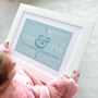 Personalised Ruby Wedding Word Art, thumbnail 4 of 9