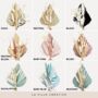 Palm Spear Dried Flowers Cake Topper Set, thumbnail 2 of 10