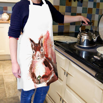 Inky Squirrel Apron, 2 of 4