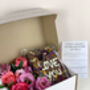 Personalised Floral Brownie Gift Box, thumbnail 2 of 2