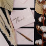 Thank You Cards With Silver, Gold Or Rose Gold Foil, thumbnail 4 of 6