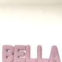 Boucle Fabric Letter For Nursery, thumbnail 9 of 9