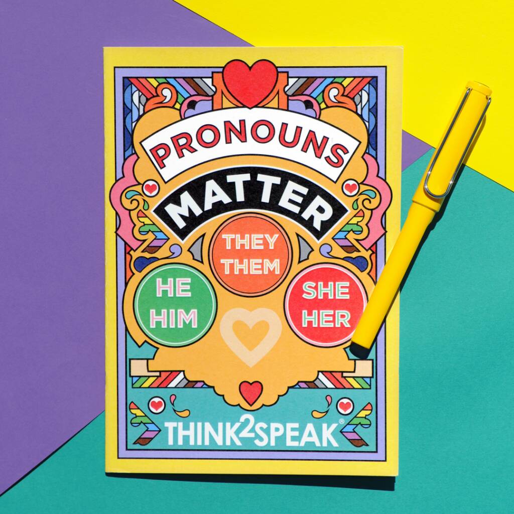 Pronouns Matter Notebook By Think2Speak