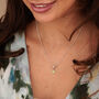 Peridot Necklace, August Birthstone, thumbnail 1 of 9