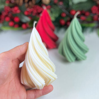 Christmas Tree Candle Festive Decoration Tablescape, 5 of 9