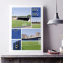 Afc Wimbledon Views Of Plough Lane Poster, thumbnail 3 of 7