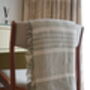 Striped Organic Cotton Peshtemal Towel, thumbnail 4 of 10