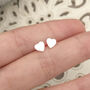 Sterling Silver Heart Earrings, Daughters Like You, thumbnail 2 of 4