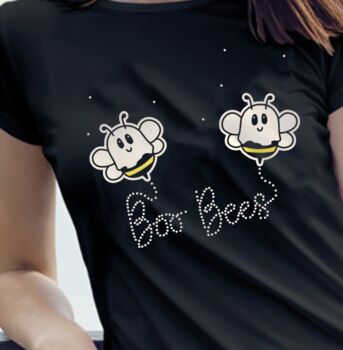 Boo Bees Halloween T Shirt, 2 of 2