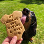 'My Humans Are Having A Baby' Dog Biscuits Baby Gift, thumbnail 2 of 5