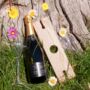 Personalised Welsh Ash Wooden Champagne Holder, thumbnail 8 of 8