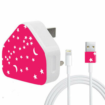 Starry Sky Charger And Cable Sticker, 3 of 7