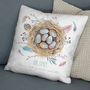 Personalised 'Family Nest' Cushion With Names, thumbnail 4 of 8