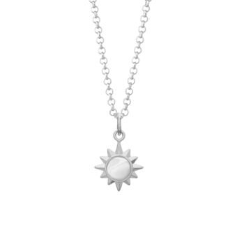 Sunshine Necklace, Sterling Silver Or Gold Plated, 10 of 11